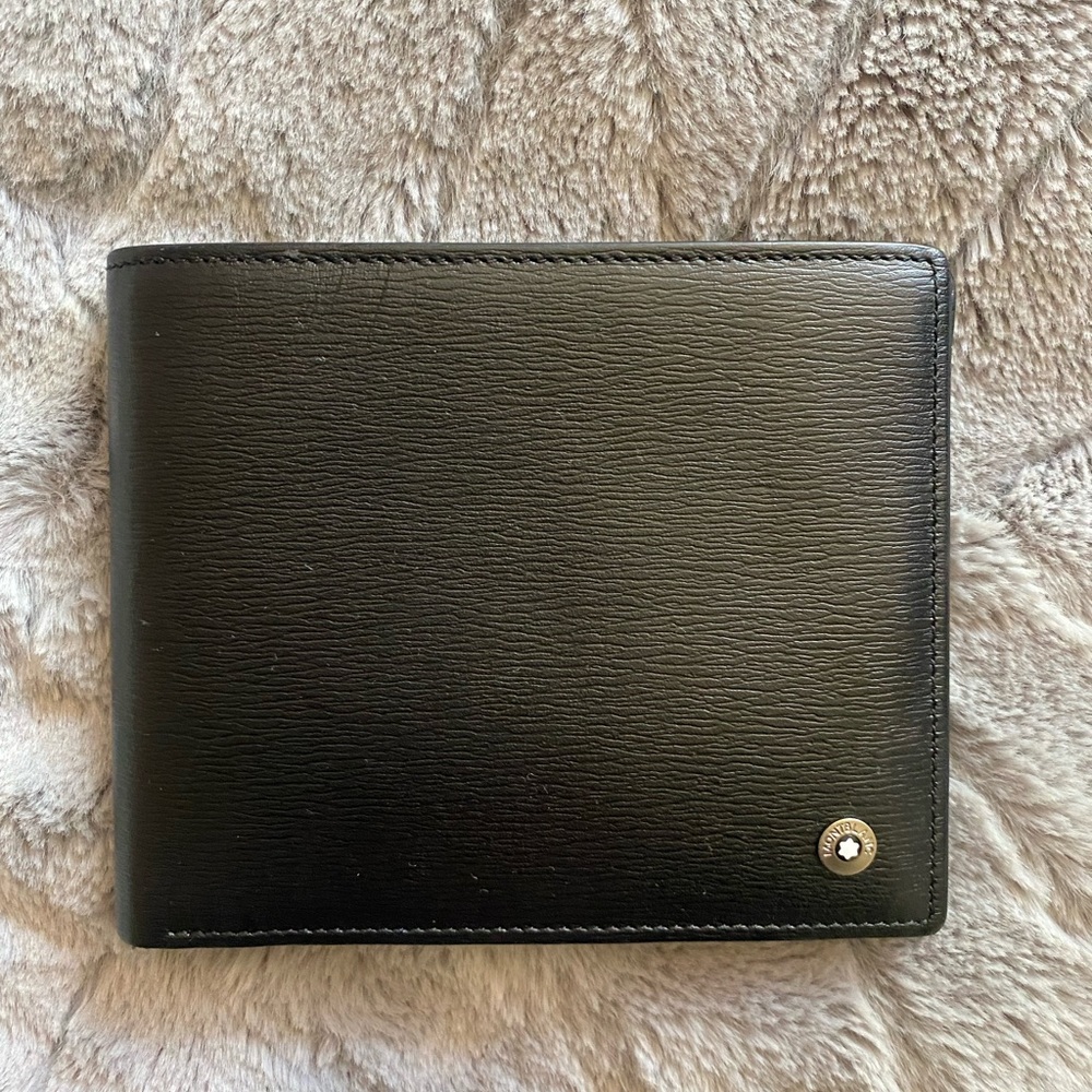 MONT BLANC Men’s black wallet